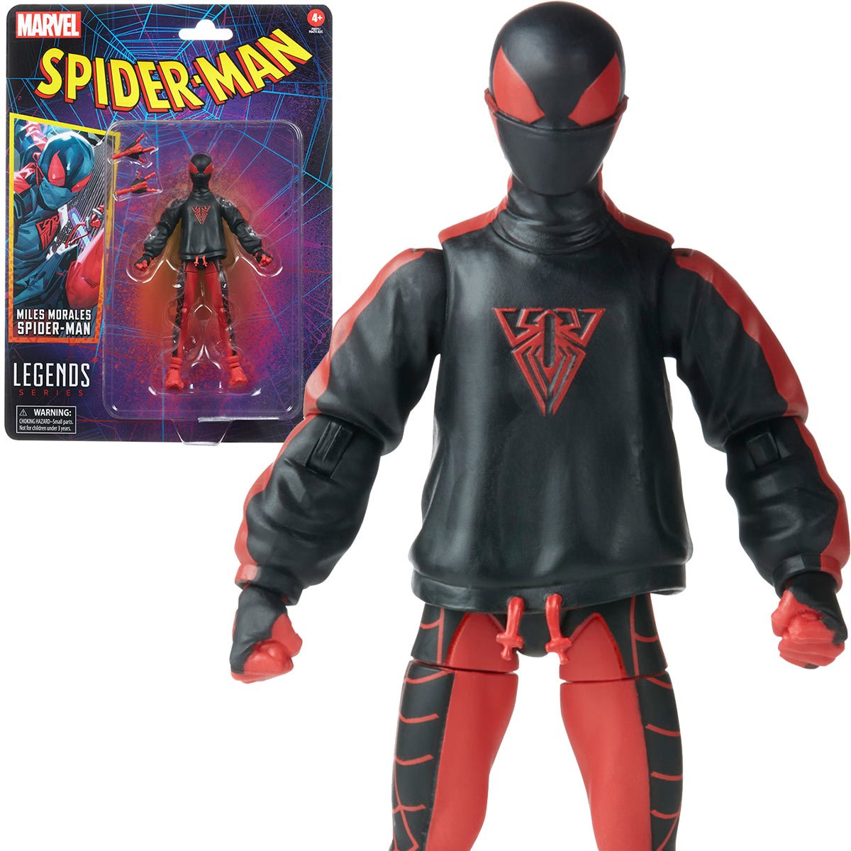 Spider-Man Retro Marvel Legends Miles Morales Hasbro